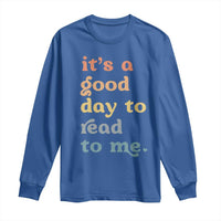 Read To Me Long Sleeve Shirt Sassy Baby Shower Bookish Little Reader - Wonder Print Shop
