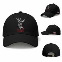 Saint Michael The Archangel Defeating Satan Baseball Cap
