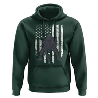 Football Player American Flag Hoodie Cool Distressed Vintage Patriotic - Wonder Print Shop