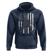 Football Player American Flag Hoodie Cool Distressed Vintage Patriotic - Wonder Print Shop