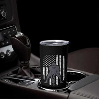 Football Player American Flag Tumbler Cup Cool Distressed Vintage Patriotic - Wonder Print Shop