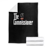 Fantasy Football Commissioner Throw Blanket Draft Party Commish FFL - Wonder Print Shop