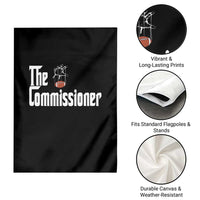 Fantasy Football Commissioner Garden Flag Draft Party Commish FFL - Wonder Print Shop