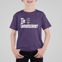 Fantasy Football Commissioner T Shirt For Kid Draft Party Commish FFL - Wonder Print Shop