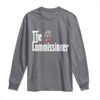 Fantasy Football Commissioner Long Sleeve Shirt Draft Party Commish FFL - Wonder Print Shop