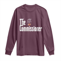 Fantasy Football Commissioner Long Sleeve Shirt Draft Party Commish FFL - Wonder Print Shop