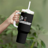 Fantasy Football Commissioner Tumbler With Handle Draft Party Commish FFL - Wonder Print Shop