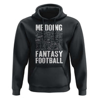 Funny Fantasy Football Hoodie Draft Party Commish FFL Vintage Touchdown Season - Wonder Print Shop