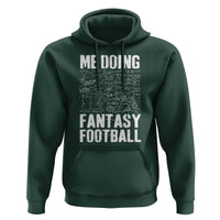 Funny Fantasy Football Hoodie Draft Party Commish FFL Vintage Touchdown Season - Wonder Print Shop