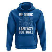 Funny Fantasy Football Hoodie Draft Party Commish FFL Vintage Touchdown Season - Wonder Print Shop