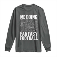 Funny Fantasy Football Long Sleeve Shirt Draft Party Commish FFL Vintage Touchdown Season - Wonder Print Shop