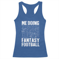 Funny Fantasy Football Racerback Tank Top Draft Party Commish FFL Vintage Touchdown Season - Wonder Print Shop