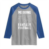 Funny Fantasy Football Raglan Shirt Draft Party Commish FFL Vintage Touchdown Season - Wonder Print Shop