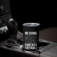 Funny Fantasy Football Tumbler Cup Draft Party Commish FFL Vintage Touchdown Season - Wonder Print Shop