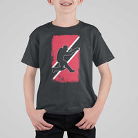 Trinidad and Tobago Cricket T Shirt For Kid Retro Vintage Sport Trini Trinidadian Flag Cricket Fan