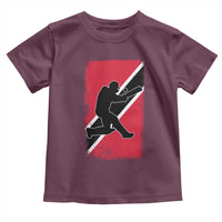 Trinidad and Tobago Cricket Toddler T Shirt Retro Vintage Sport Trini Trinidadian Flag Cricket Fan