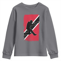 Trinidad and Tobago Cricket Youth Sweatshirt Retro Vintage Sport Trini Trinidadian Flag Cricket Fan