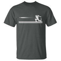 Cricket Player T Shirt Powerful Batsman Shot Cricket Gifts