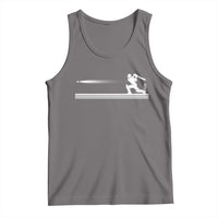 Cricket Player Tank Top Powerful Batsman Shot Cricket Gifts