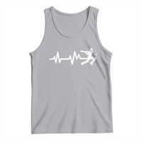 Cricket Player Tank Top Cricket Heartbeat Batsman