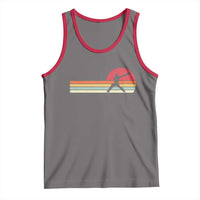 Retro Cricket Player Tank Top Retro Vintage Sport Batsman Cricket Gifts