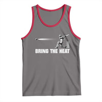 Cricket Player Tank Top Bring The Heat Batting