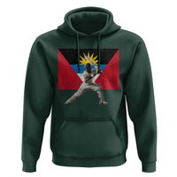 Antigua and Barbuda Cricket Hoodie Retro Vintage Sport Antiguan Flag West Indies Fan
