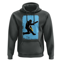 Saint Lucia Cricket Hoodie Retro Vintage Sport Saint Lucian Flag West Indies Cricket Fan