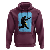 Saint Lucia Cricket Hoodie Retro Vintage Sport Saint Lucian Flag West Indies Cricket Fan