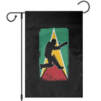 Guyana Cricket Garden Flag Retro Vintage Sport Guyanese Flag West Indies Cricket Fan