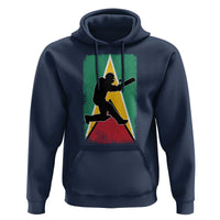 Guyana Cricket Hoodie Retro Vintage Sport Guyanese Flag West Indies Cricket Fan