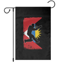 Antigua and Barbuda Cricket Garden Flag Retro Vintage Sport Antiguan Flag West Indies Cricket Fan