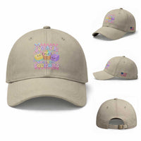 Just A Girl Who Loves Squishies Baseball Cap Cute Kawaii Dumpling Graphic Coquette Bow Girls