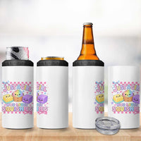Just A Girl Who Loves Squishies 4 in 1 Can Cooler Tumbler Cute Kawaii Dumpling Graphic Coquette Bow Girls