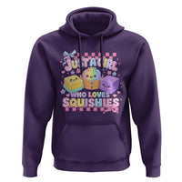 Just A Girl Who Loves Squishies Hoodie Cute Kawaii Dumpling Graphic Coquette Bow Girls