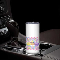 Just A Girl Who Loves Squishies Skinny Tumbler Cute Kawaii Dumpling Graphic Coquette Bow Girls