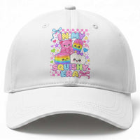 In My Squishy Era Baseball Cap Cute Kawaii Pastel Dumpling Graphic