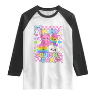 In My Squishy Era Raglan Shirt Cute Kawaii Pastel Dumpling Graphic