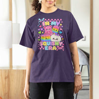 In My Squishy Era T Shirt For Women Cute Kawaii Pastel Dumpling Graphic