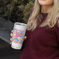 In My Squishy Era Tumbler Cup Cute Kawaii Pastel Dumpling Graphic