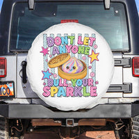 Squishy Lovers Spare Tire Cover Dont Let Anyone Dull Your Sparkle Cute Rainbow Dumpling Graphic