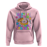 Squishy Lovers Hoodie Dont Let Anyone Dull Your Sparkle Cute Rainbow Dumpling Graphic