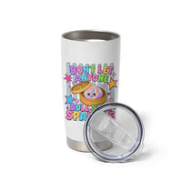Squishy Lovers Tumbler Cup Dont Let Anyone Dull Your Sparkle Cute Rainbow Dumpling Graphic