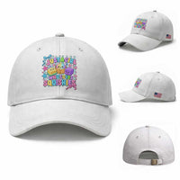 Just A Girl Who Loves Squishies Baseball Cap Cute Butter Dumpling Graphic Coquette Bow Girls