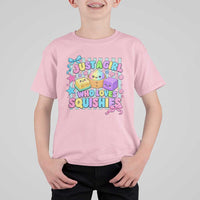 Just A Girl Who Loves Squishies T Shirt For Kid Cute Butter Dumpling Graphic Coquette Bow Girls