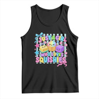 Just A Girl Who Loves Squishies Tank Top Cute Butter Dumpling Graphic Coquette Bow Girls