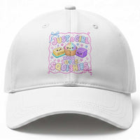 Just A Girl Who Loves Squishies Baseball Cap Squishy Lovers Kawaii Dumpling Graphic Coquette Bow Girls