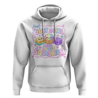 Just A Girl Who Loves Squishies Hoodie Squishy Lovers Kawaii Dumpling Graphic Coquette Bow Girls