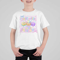 Just A Girl Who Loves Squishies T Shirt For Kid Squishy Lovers Kawaii Dumpling Graphic Coquette Bow Girls