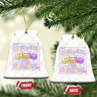 Just A Girl Who Loves Squishies Ceramic Ornament Squishy Lovers Kawaii Dumpling Graphic Coquette Bow Girls
